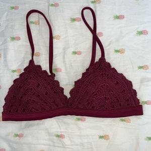 crochet bikini top